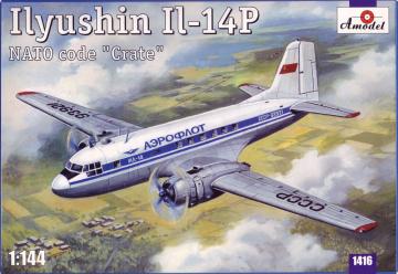 Ilyushin IL-14P Crate Soviet civil airc. &middot; AM 1416 &middot;  A-Model &middot; 1:144