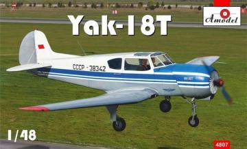 Yakovlev Yak-18T Aeroflot · AM 4807 ·  A-Model · 1:48