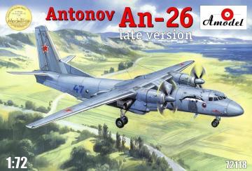 Antonov An-26, late version · AM 72118 ·  A-Model · 1:72