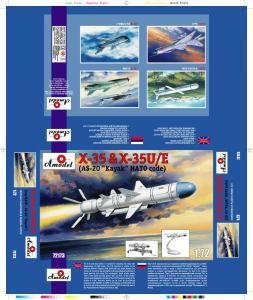 Kh-35 & Kh-35U/E (AS-20 Kayak) Sov. guid &middot; AM 72173 &middot;  A-Model &middot; 1:72