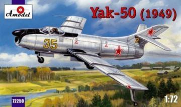 Yakovlev Yak-50 (1949) · AM 72250 ·  A-Model · 1:72