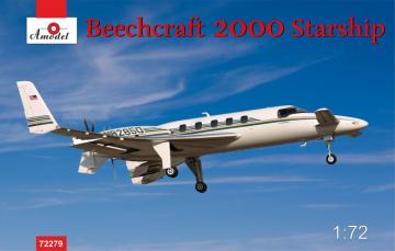 Beechcraft 2000 Starship N82850 · AM 72279 ·  A-Model · 1:72