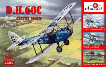 de Havilland DH.60C Cirrus Moth · AM 72280 ·  A-Model · 1:72