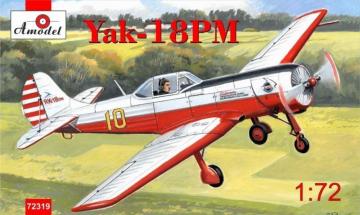 Yakovlev Yak-18PM aerobatic aircraft &middot; AM 72319 &middot;  A-Model &middot; 1:72