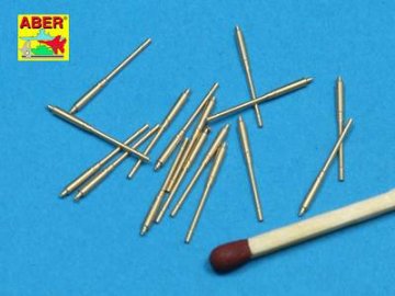 Set of 16 pcs 105 mm SFLAK barrels used in C/37 mount for German ships · AB 350L-14 ·  Aber · 1:350