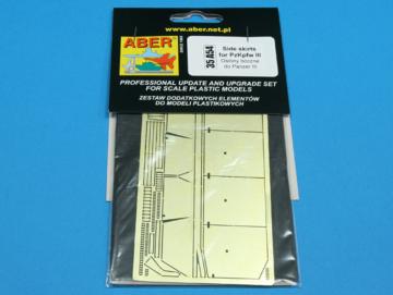 Side skirts for PzKpfw III &middot; AB 35A054 &middot;  Aber &middot; 1:35