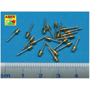 Set of 20 medium  insulators / Mittlere Strom Isolatoren · AB 35D-33 ·  Aber · 1:35