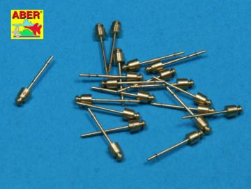 Set of 20 long insulators / Lange Strom Isolatoren &middot; AB 35D34 &middot;  Aber &middot; 1:35