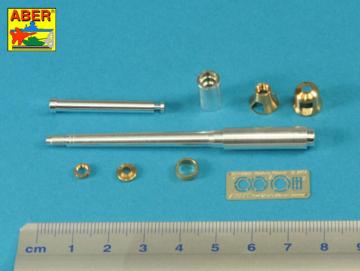German 88 mm KwK 36 L/56 Barrel with early muzzle brake for Tiger I Early · AB 35L076n · Aber · 1:35 German 88 mm KwK 36 L/56 Barrel with early muzzle brake for Tiger I Early · AB 35L076n · Aber · 1:35