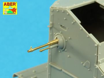 Armament for British WWI Medium Tank Mk.A Whippet 8mm Hotchkiss m.1909 x 4pcs. &middot; AB 35L199 &middot;  Aber &middot; 1:35