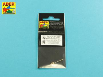 Barrel to U.S. M85 cal .50 heavy machine gun used on M60, M728, LVTP7 · AB 35L297 ·  Aber · 1:35