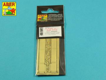 Pz.Kpfw. 38 (t) Ausf.. E/F/G Vol.2-Fenders &middot; AB 48041 &middot;  Aber &middot; 1:48