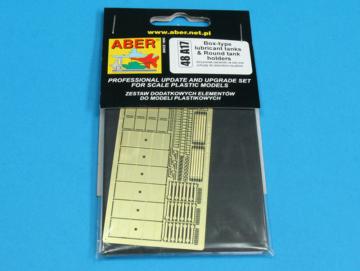 Box-type lubricant tanks & Round tank holders · AB 48A17 ·  Aber · 1:48