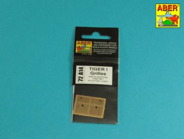 Tiger I, Ausf.E- Grilles &middot; AB 72A14 &middot;  Aber &middot; 1:72