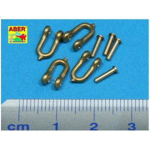 Early model shackle for Pz.Kpfw.VI Tiger Ausf B x 4 pcs · AB R-11 ·  Aber · 1:35