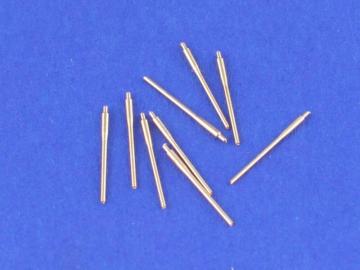 Set of 9 pcs 152 mm barrels for ships Richelieu, Jean Bart &middot; AB RE700L03 &middot;  Aber &middot; 1:700