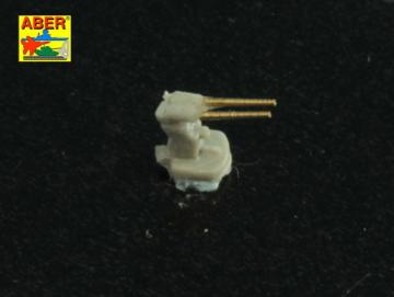 Set of 16 pcs 3,7 cm Flak 42 gun barrels for German war ships &middot; AB RE700L40 &middot;  Aber &middot; 1:700