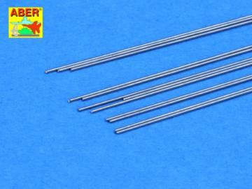 Steel round 0,4mm length 250mmx12pcs · AB SR04 ·  Aber