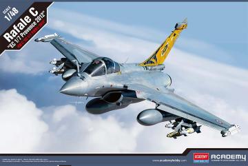 RAFale C Ec 1/7 Provence 2012 &middot; AY 12346 &middot;  Academy Plastic Model &middot; 1:48