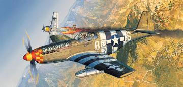 P-51B Mustang · AY 12464 ·  Academy Plastic Model · 1:72