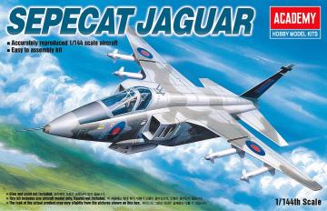 Sepecat Jaguar · AY 12606 ·  Academy Plastic Model · 1:144