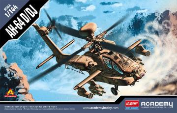 Ah-64D/Dj · AY 12625 ·  Academy Plastic Model · 1:144