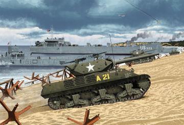 M10 �Anniv.70 Normandy Invasion 1944� &middot; AY 13288 &middot;  Academy Plastic Model &middot; 1:35