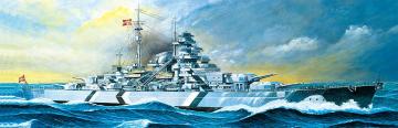 Bismarck &middot; AY 14109 &middot;  Academy Plastic Model &middot; 1:350