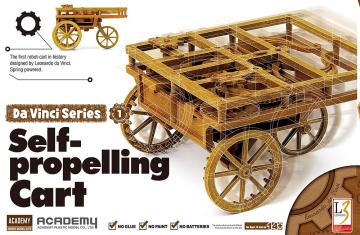 LEONARDO DA VINCI AUTO · AY 18129 ·  Academy Plastic Model