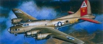 B-17 Flying Fortress &middot; AY 2102 &middot;  Academy Plastic Model &middot; 1:240