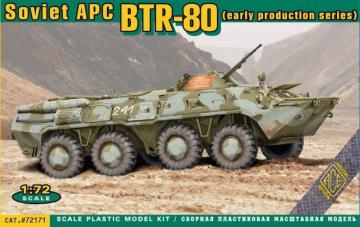 BTR-80 Soviet armored personnel carrier, early prod. &middot; ACE 72171 &middot;  ACE &middot; 1:72