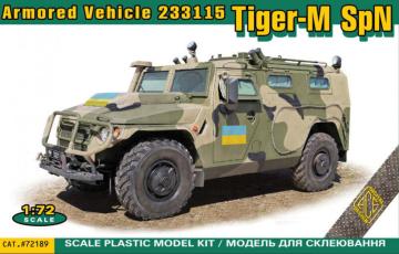 ASN 233115 Tiger-M SpN in Ukrainian service &middot; ACE 72189 &middot;  ACE &middot; 1:72