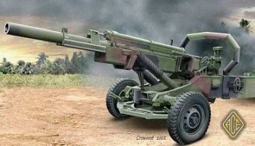 M-102 US 105mm howitzer &middot; ACE 72419 &middot;  ACE &middot; 1:72