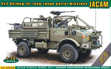 4x4 Unimog for long-range Patrol Missions JACAM &middot; ACE 72458 &middot;  ACE &middot; 1:72