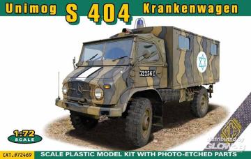 Unimog S 404 Krankenwagen &middot; ACE 72469 &middot;  ACE &middot; 1:72