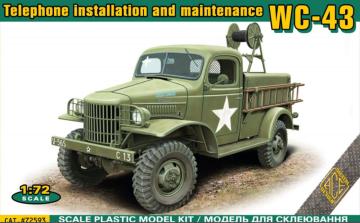 WC-43 (T 215) Telephone installation and maintenance truck · ACE 72593 ·  ACE · 1:72