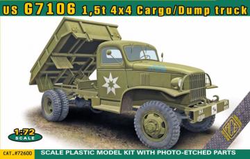 US G7106 1,5t 4x4 Cargo/Dump truck &middot; ACE 72600 &middot;  ACE &middot; 1:72