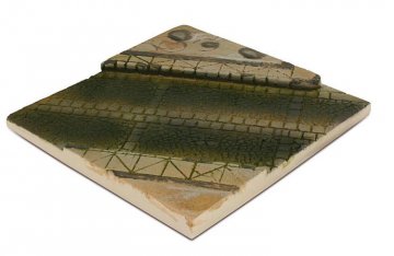 Diorama-Sockel 14x14 cm, gepflasterte Straße · VAL 03495 · Acrylicos Vallejo · 1:35 Diorama-Sockel 14x14 cm, gepflasterte Straße · VAL 03495 · Acrylicos Vallejo · 1:35