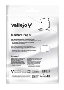 Feuchtigkeitspapier, 30 St�ck &middot; VAL 09904 &middot;  Acrylicos Vallejo