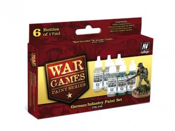 Vallejo Farb-Set Für DDR Panzerung & Infanterie - 8x 17 Ml Acrylfarben, Wasserbasiert & Ungiftig
