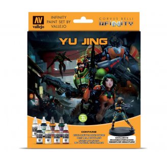 Infinity Yu Jing - Farbset mit Figur   · VAL 70235 ·  Acrylicos Vallejo