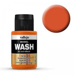 Model Wash 507 - Dark Rust &middot; VAL 76507 &middot;  Acrylicos Vallejo
