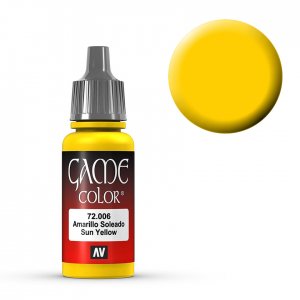Sun Yellow - 17 ml &middot; VAL GC72006 &middot;  Acrylicos Vallejo