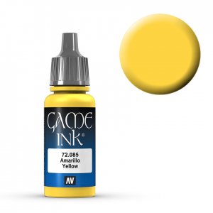 Yellow Ink - 17 ml · VAL GC72085 ·  Acrylicos Vallejo