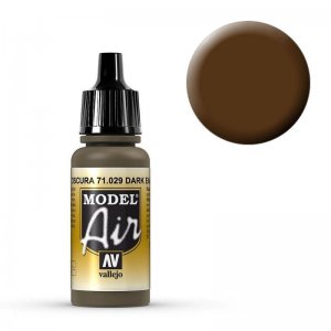Model Air - dunkle Erde (Dark Earth) - 17 ml · VAL MA71029 ·  Acrylicos Vallejo