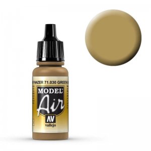 Model Air - Gr�nbraun (Green Brown) - 17 ml &middot; VAL MA71030 &middot;  Acrylicos Vallejo