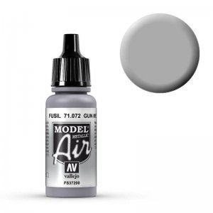 Model Air - Bruniert (Gun Metal) - 17 ml · VAL MA71072 ·  Acrylicos Vallejo