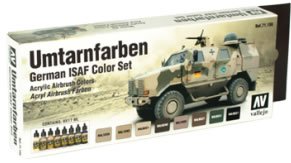 Umtarnfarben Bundeswehr - Farbset · VAL MA71159 ·  Acrylicos Vallejo