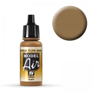 Model Air - Sand-Gelb (RLM 79) - 17 ml · VAL MA71278 ·  Acrylicos Vallejo
