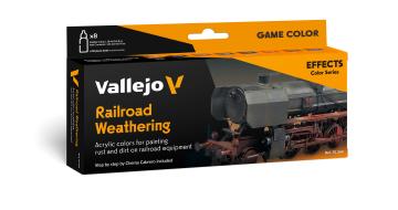 Farb-Set Eisenbahn-Alterung - 8 x 18 ml · VAL MC70264 ·  Acrylicos Vallejo